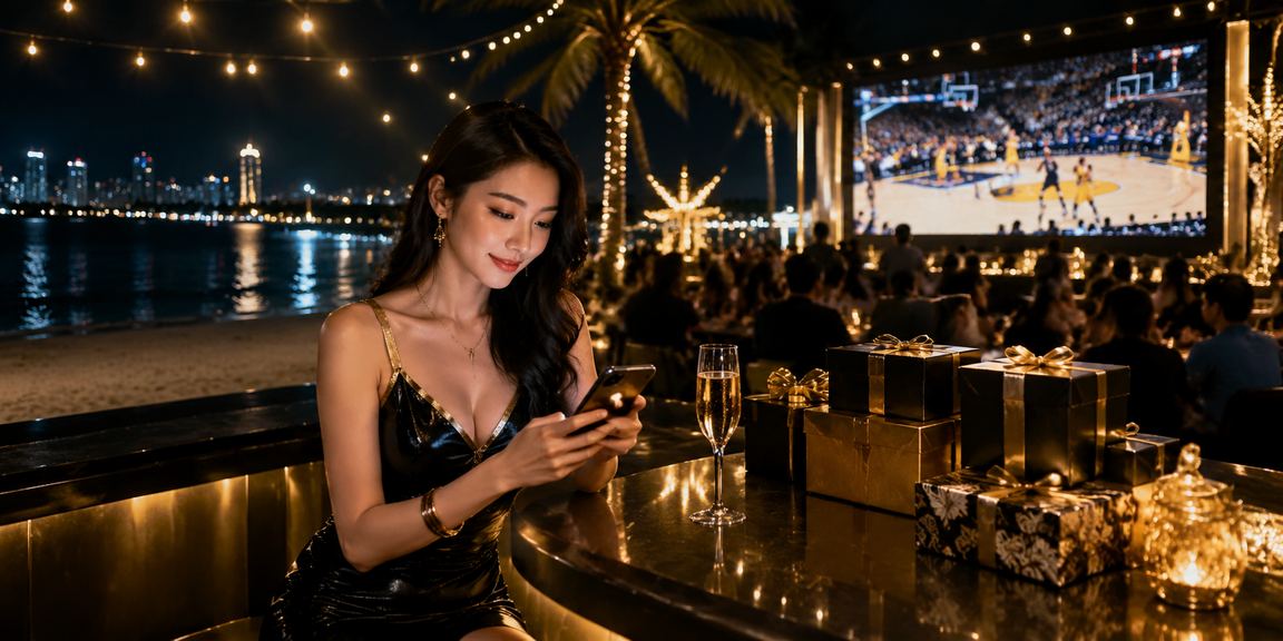 Người hâm mộ bóng rổ tại chợ đêm Hà Nội xem trận và theo dõi kèo cược
