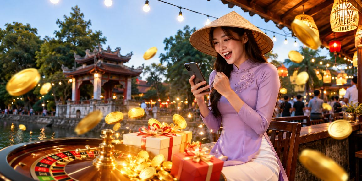 Người chơi Roulette tại Hà Nội với không gian văn hóa Việt Nam truyền thống
